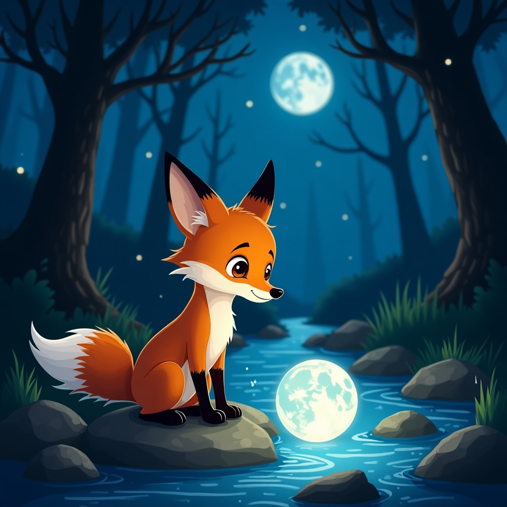 The Fox's Moonstone Wishes