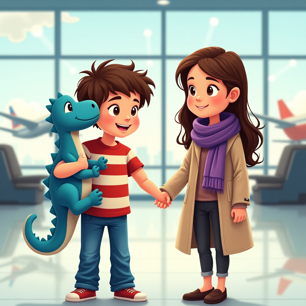 Tommy's First Flight Adventure