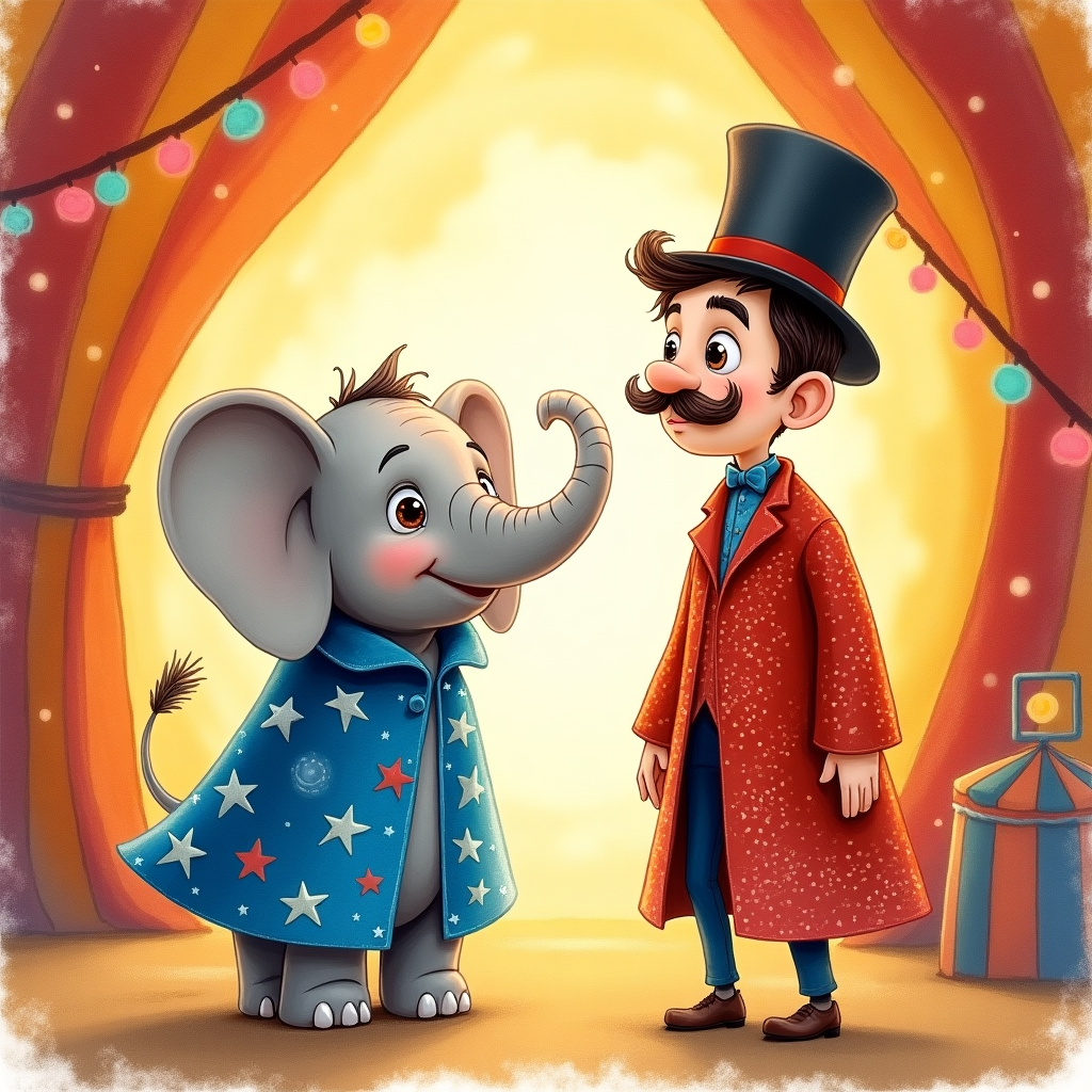 The Talking Elephant of Starlight Circus